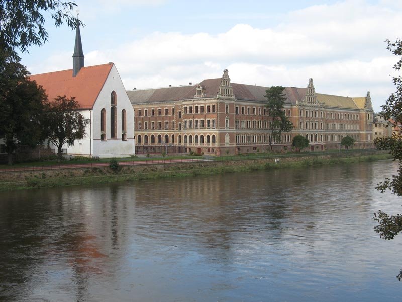 Klosterkirche und Gymnasium Grimma by Pixelschubbser