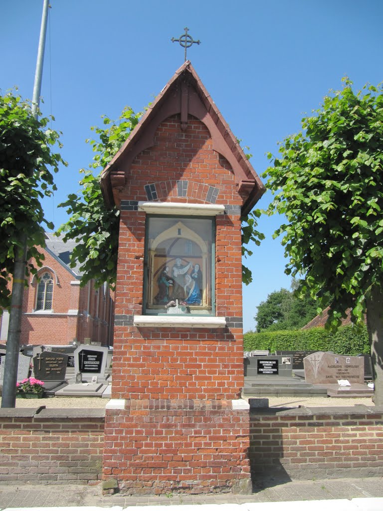 Chapel in front of the Onze-Lieve-Vrouw Onbevlektkerk by Willem Nabuurs