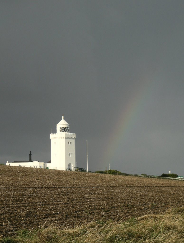 Foreland Lighthouse by footpathwalker