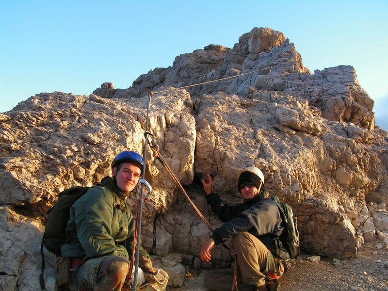 Oflenda stone on Monte Cristallo 3154m.n.m. - Dolomite mountain (Italy) [Europe] by Jarda & Petr by Solix