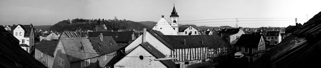 Ortszentrum Oberbieber, ca. 1980 by Ralf Kuehne