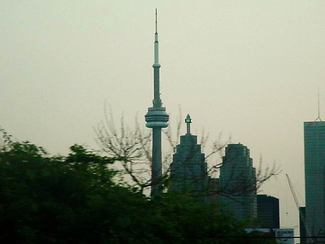 CN Tower - Toronto - Photo From VIA Rail "Canadian" by TOM by TOM Premo