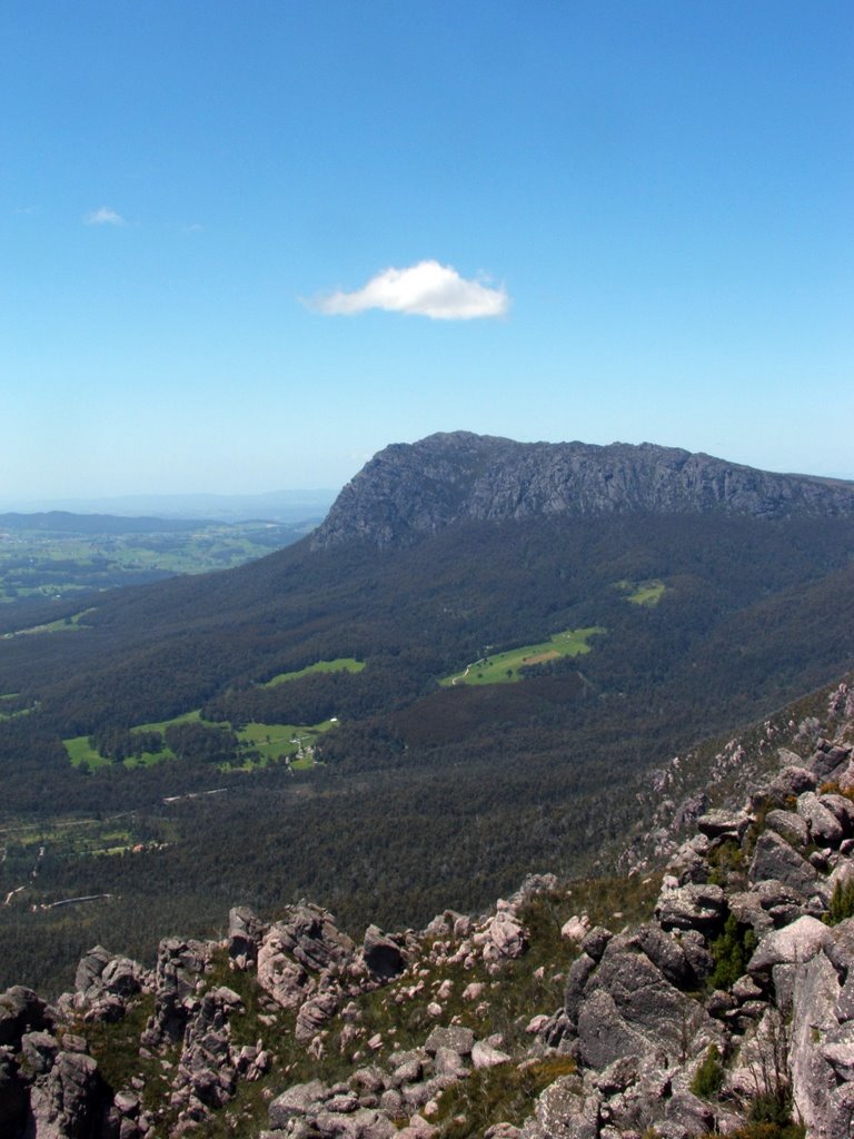 Mount Roland viewed fromthe Summit of Mount Claude by speculator