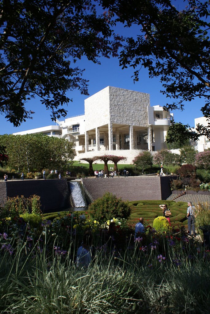 Getty Centre and gardens by Peter & Shelly