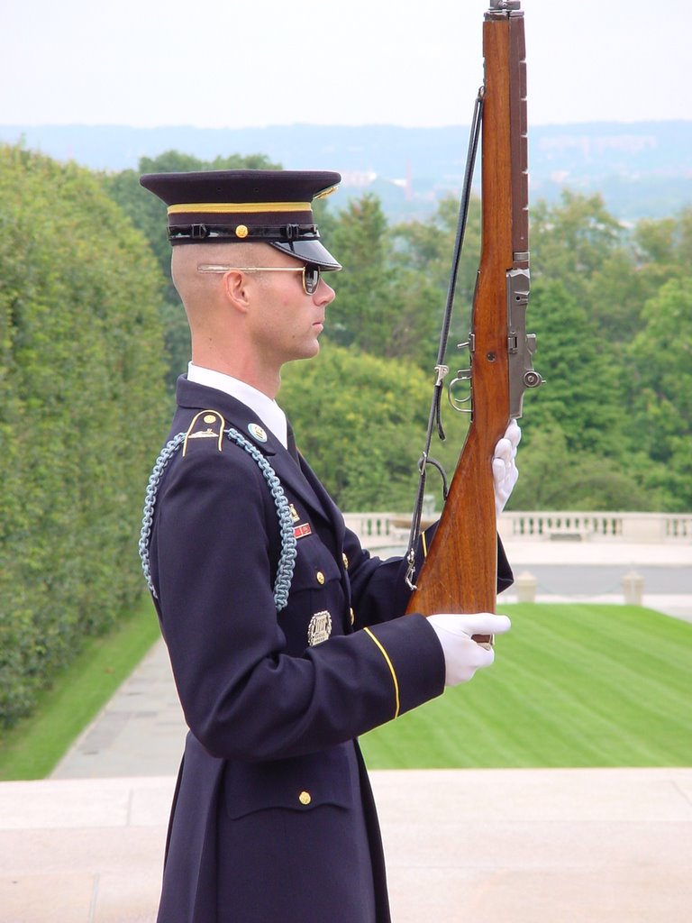 Tomb of the Unknown Soldier Guard by Mr. Perry