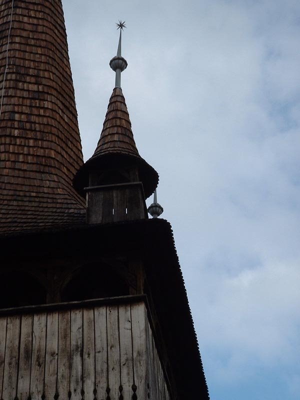 Turret of the wooden belfry by Szabolcs, Szigeti