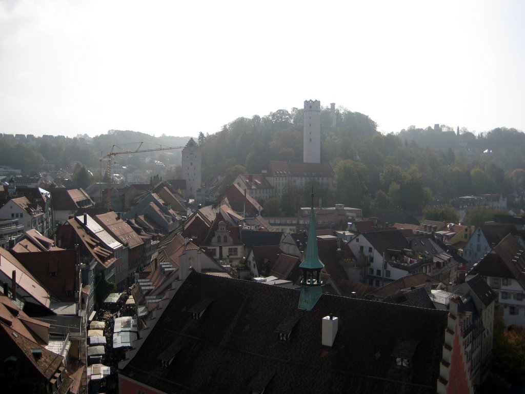 Ravensburg - Auf dem Blaserturm (Blick Richtung Mehlsack) by Robert-68