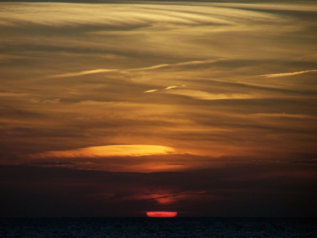 Sunset Ustka by Michal W