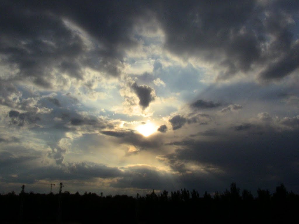 ATARDECER EN POZUELO DE ALARCÓN by MIGUEL ÁNGEL