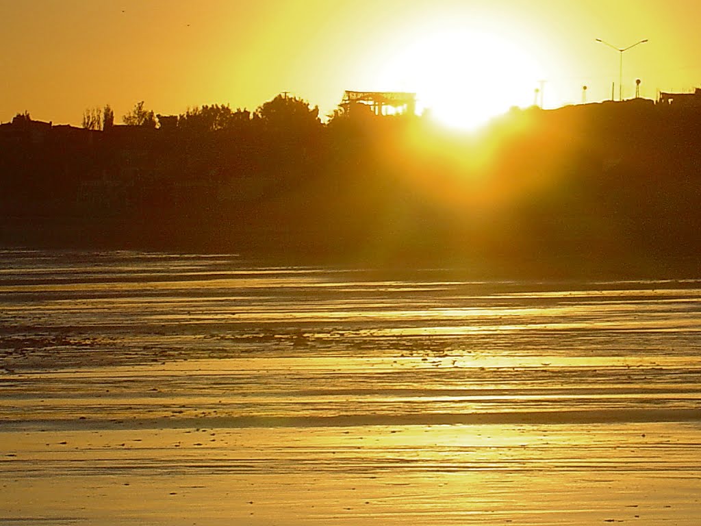 Las Grutas - Rio Negro - Comienzo del ocaso - ecm by eliseo c. martínez