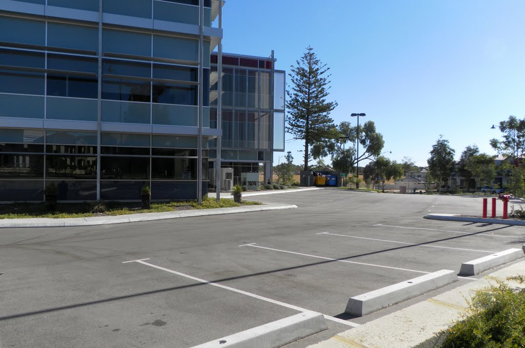 The rear carpark of the Stirling City Council by Dylan Hewson