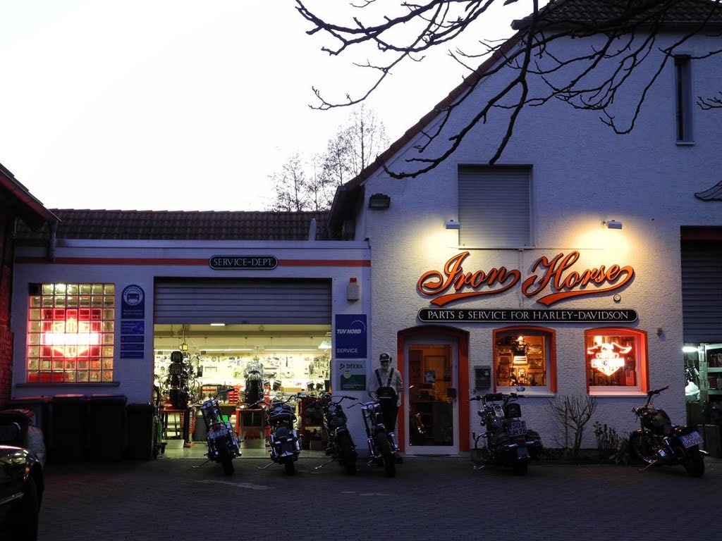 Service For Harley - Davidson - Dinker by Heraldino