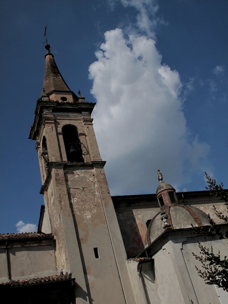 Campanile di Villafranca by luciano mantovani