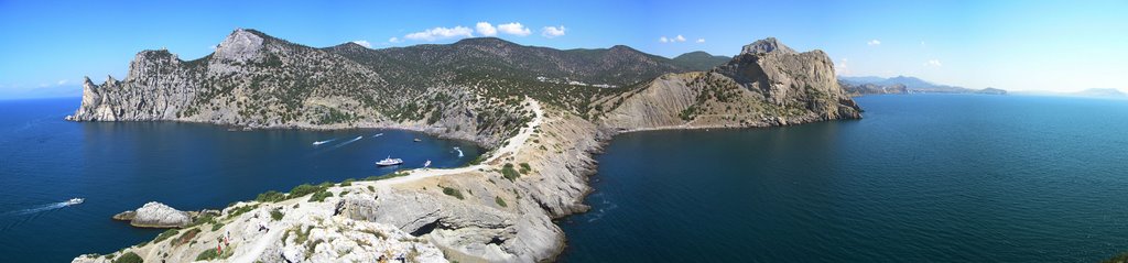 Cape Kapchik's panorama. Vizael.blogspot.com by Vizael