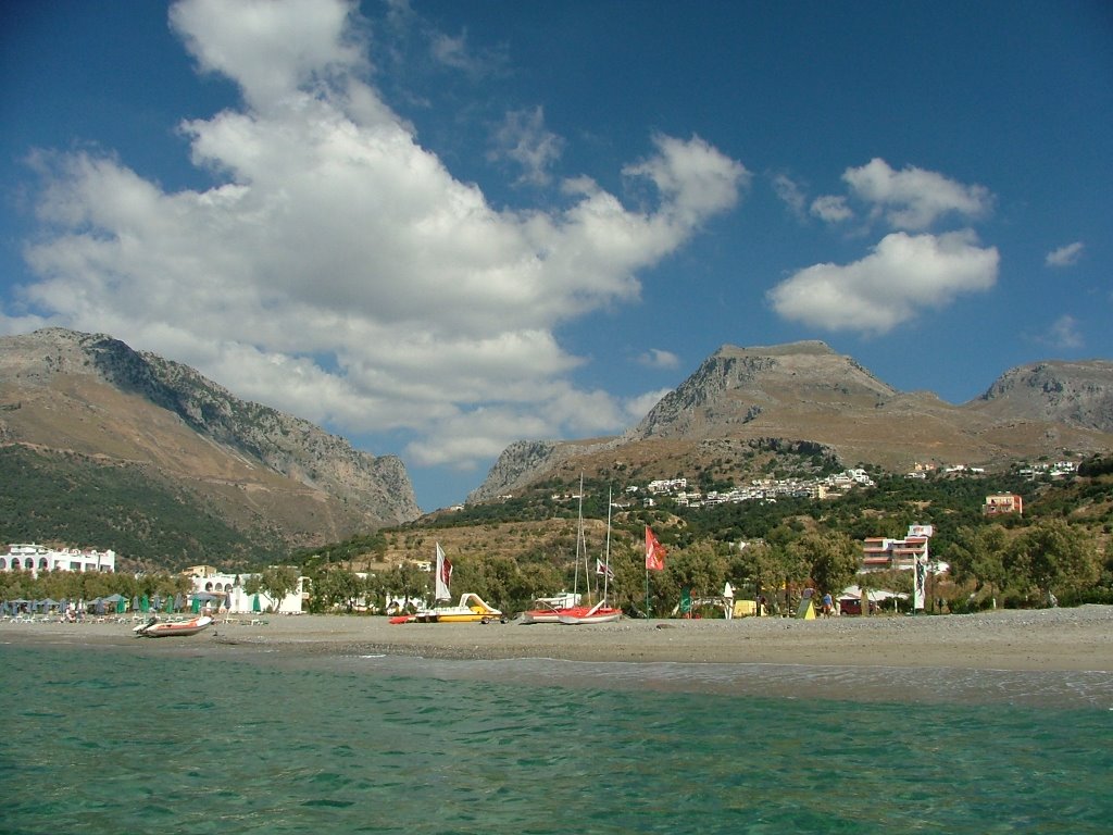 Plakias beach by Tibor Hebhart