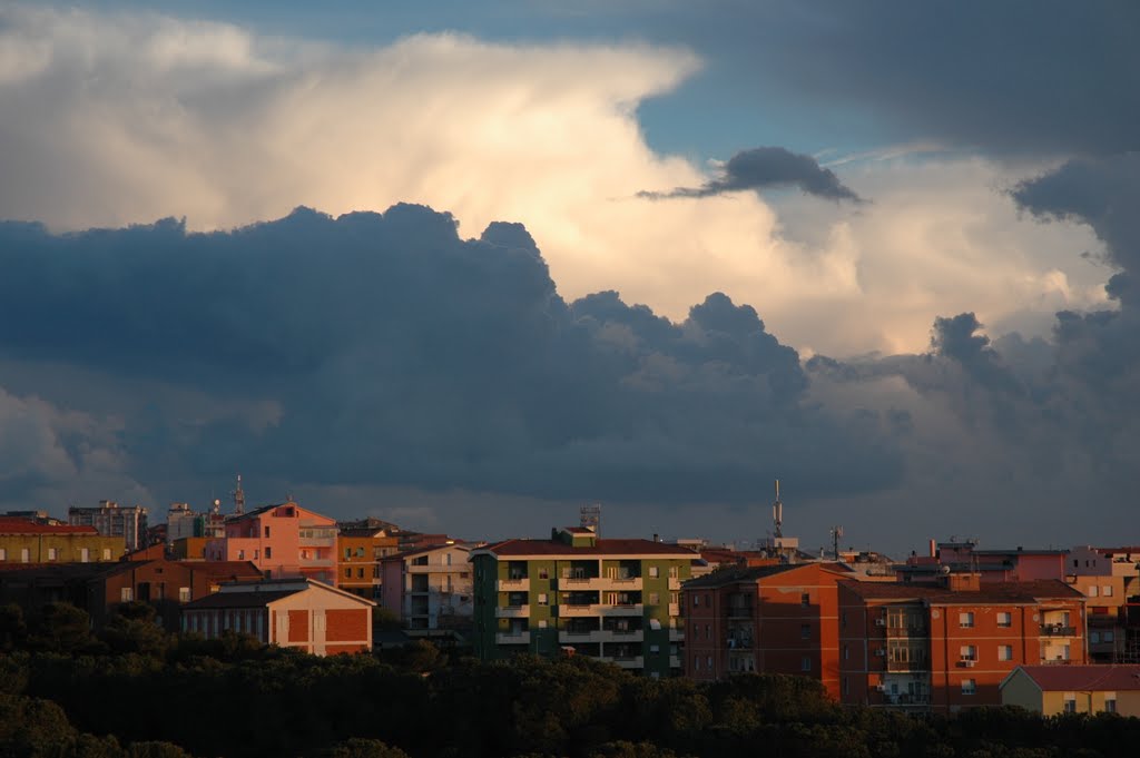 Tempesta su via Prati by virgilio petza