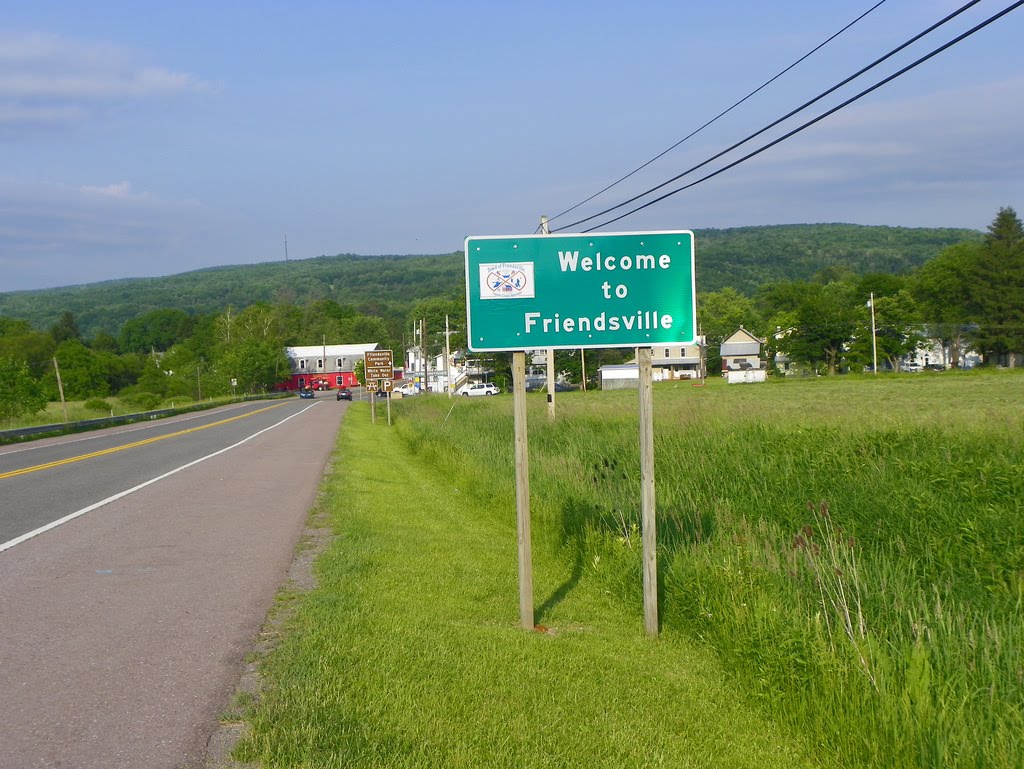 Welcome to Friendsville, Garrett County, Maryland by J. Stephen Conn