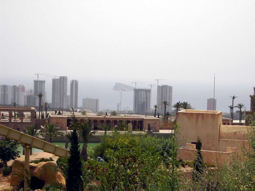 Illa de benidorm desde terra mitica by josepr