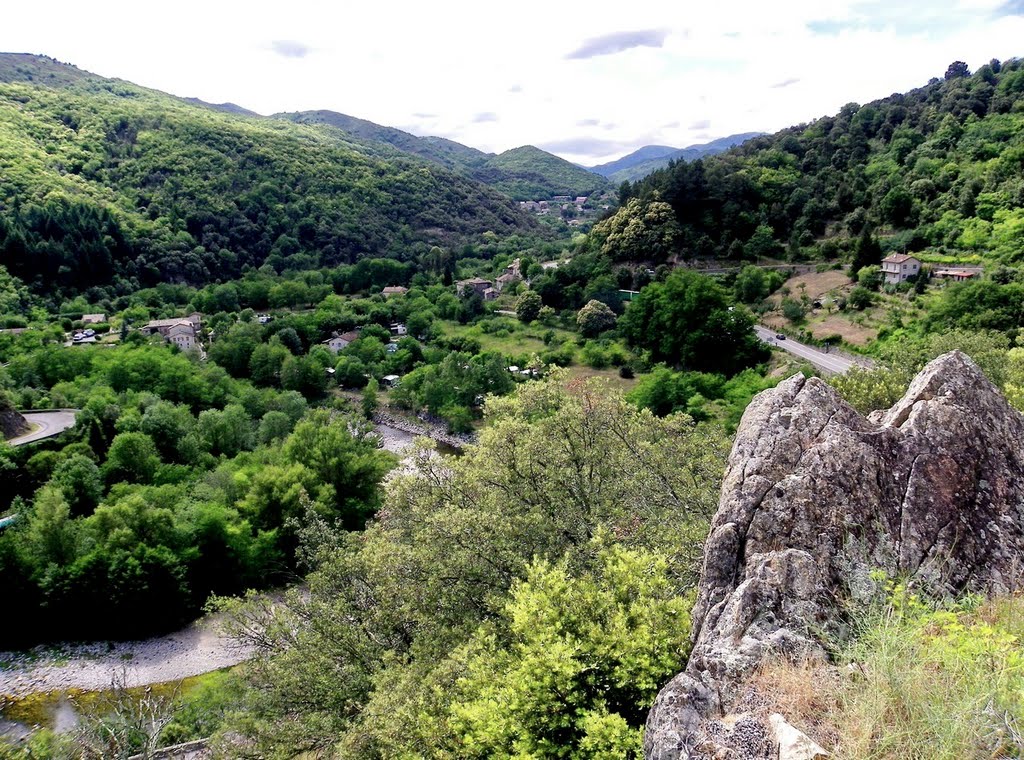 Meyras - Vue sur l'Ardèche depuis la route d'accés by epaulard59