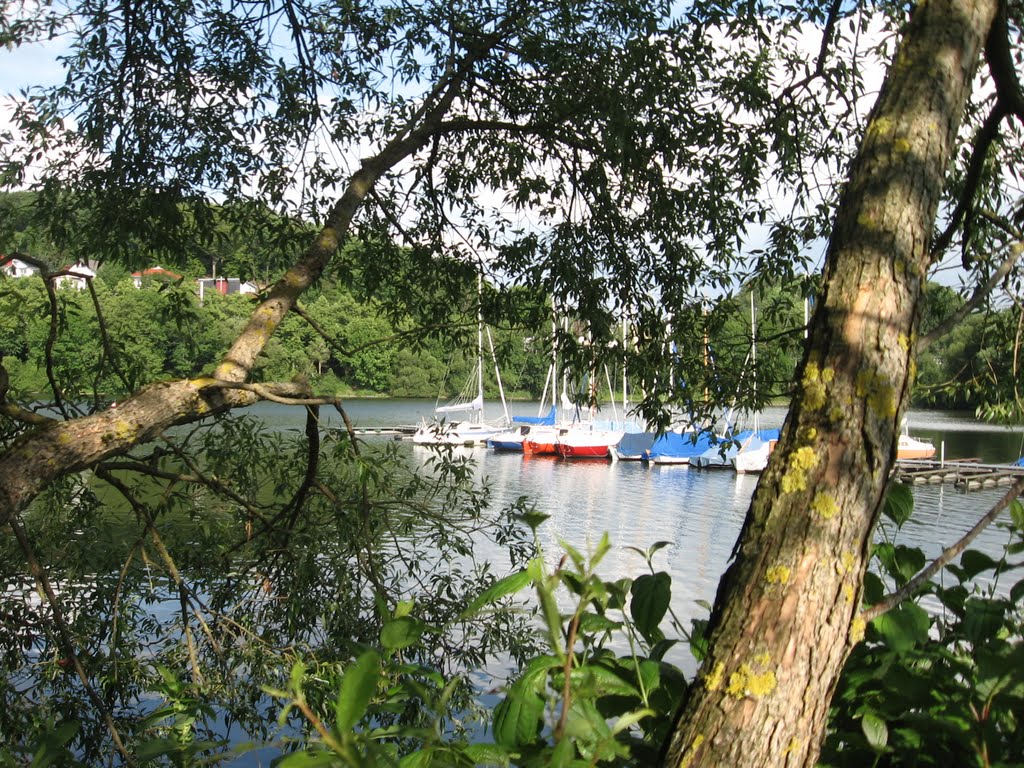 Anlegestelle der Segelboote in Amecke / Sauerland... by eichhörnchen