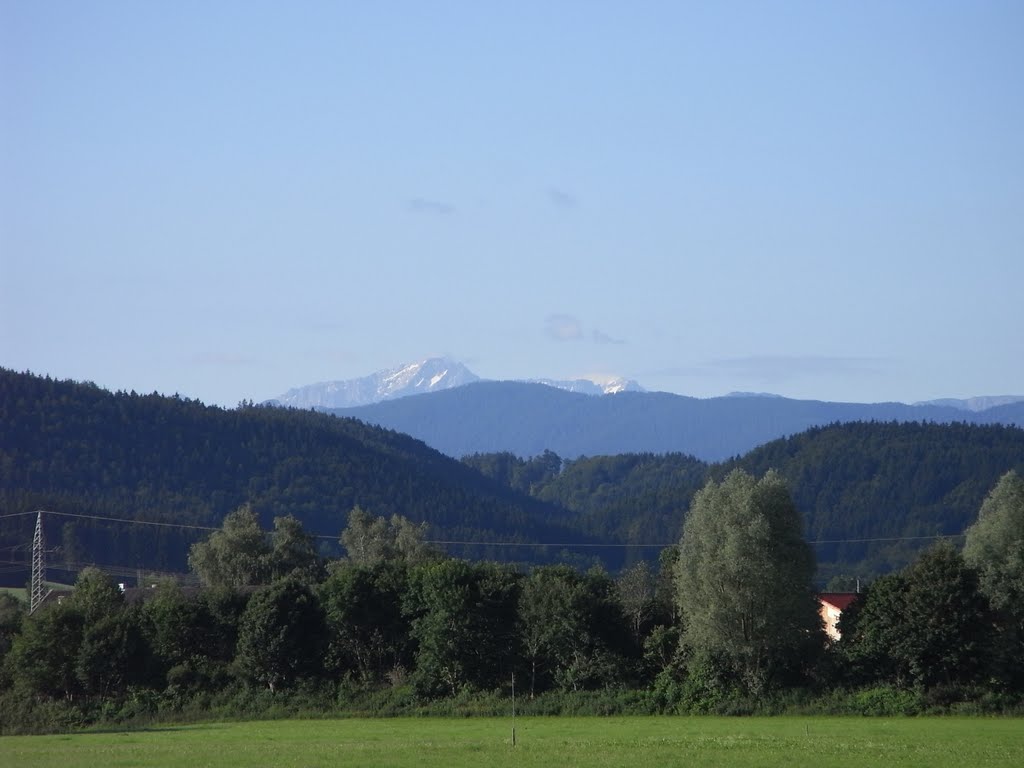 Zugspitze von Peiting aus gesehen by Kulturerbe