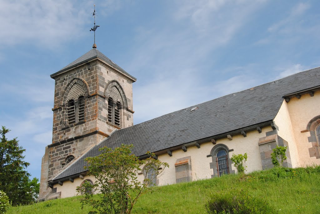 L'église by this anticlinal