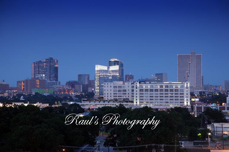 Fort Worth Skyline by Raul's Photography