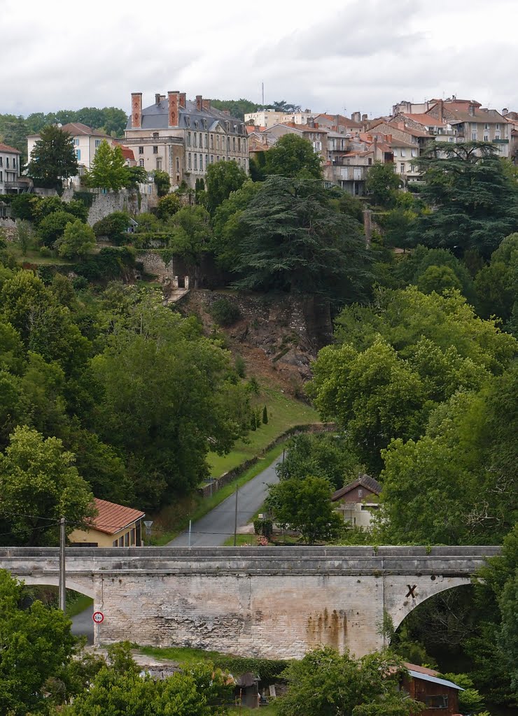 Chateau and bridge - June 2011 by Mike Stuckey