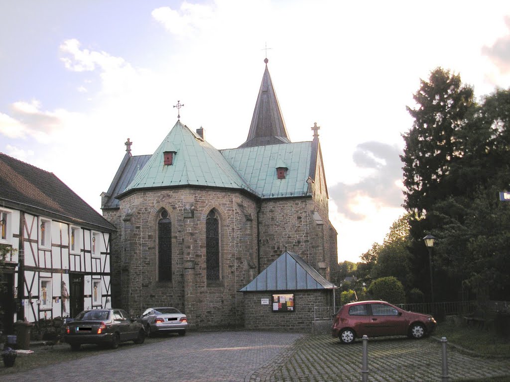 "Berg-Seelscheid", Germany, the Catholic Church on 18/06/2011. Katholische Kirche Seelscheid, gesehen am 18.06.2011 by © "Earth Views"