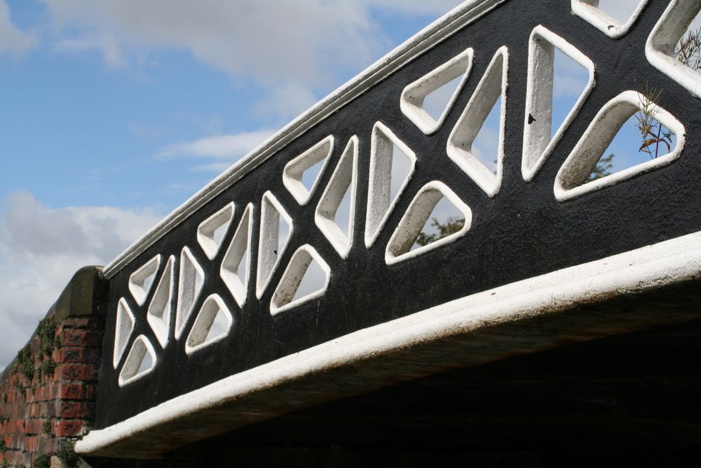 Delph Lock Footbridge by ozfoster