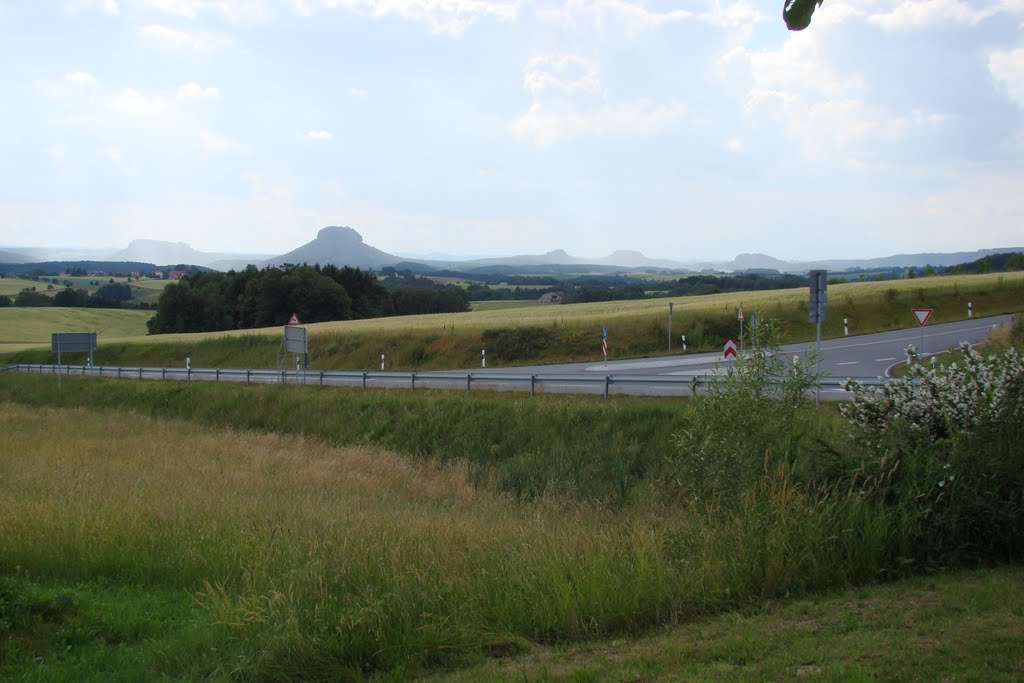 Blick von Atendorf Richtung Rathmannsdorf by dasrinchen