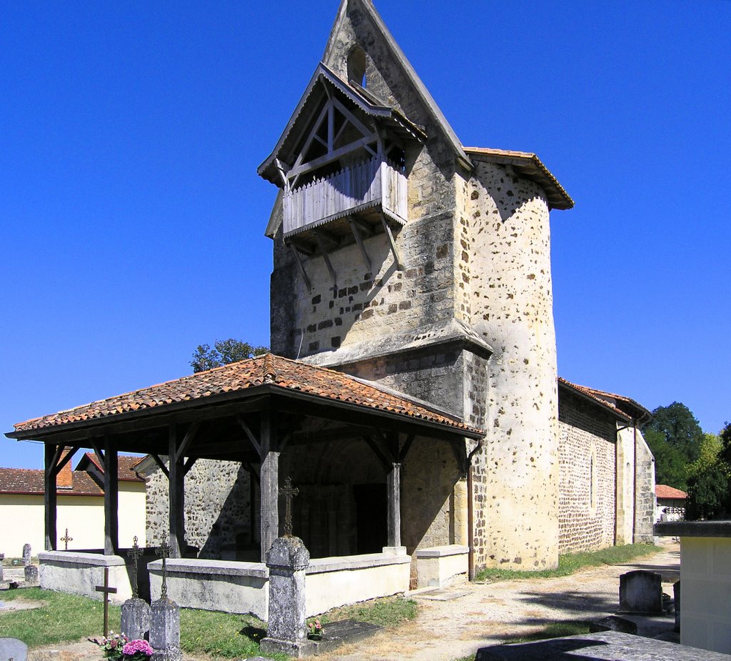 Belhade, Eglise romane Saint Vincent by mady77