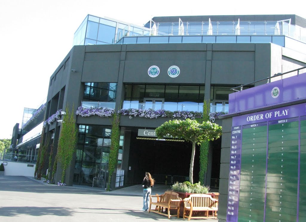 Wimbledon Centre Court Entrance by Wilké