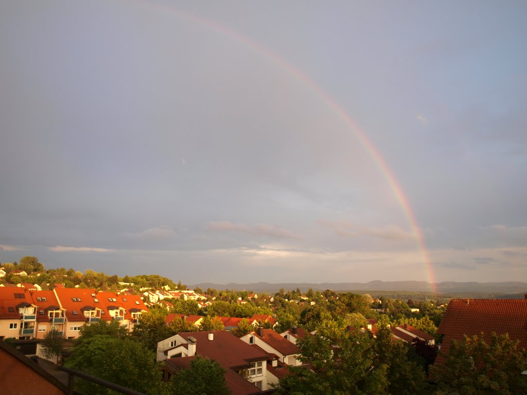 Rainbow in Wanne by Roman Pavelko