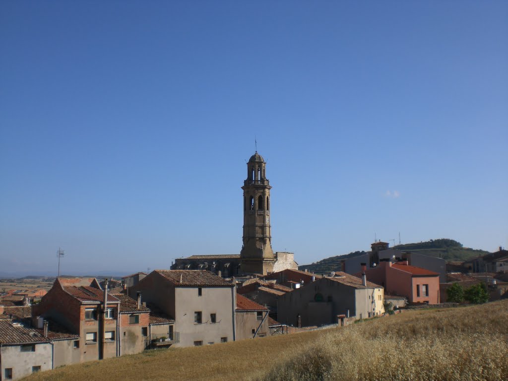 Campanar Sant Jaume, Calaf (juny 2011) by EliziR