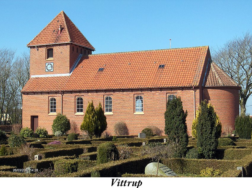 Vittrup kirke - Hjørring by Claude David