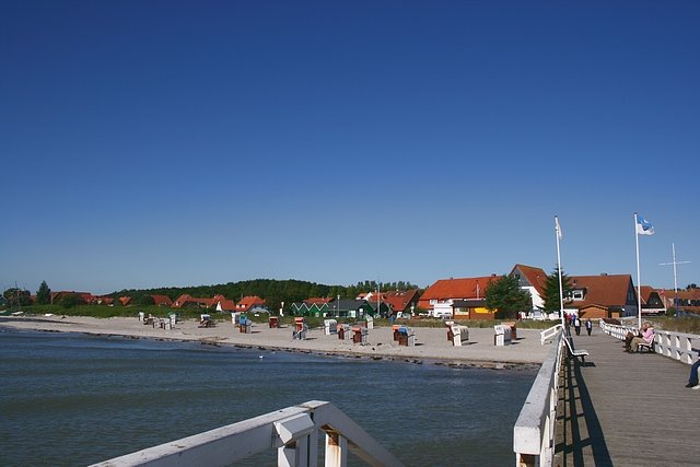 Hohwacht from Pier by fenman