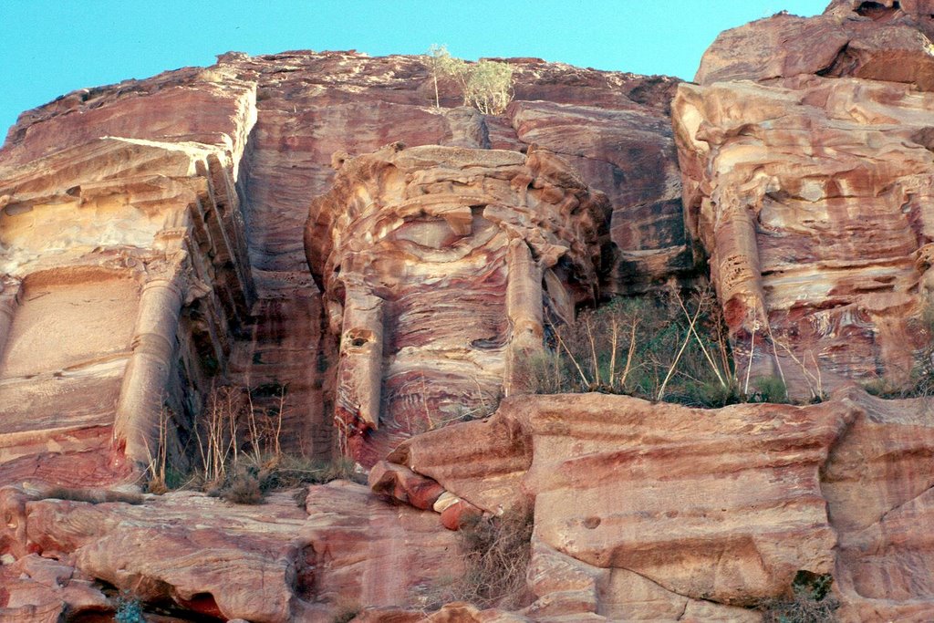 Petra, Jordan by Edith Endrenyi