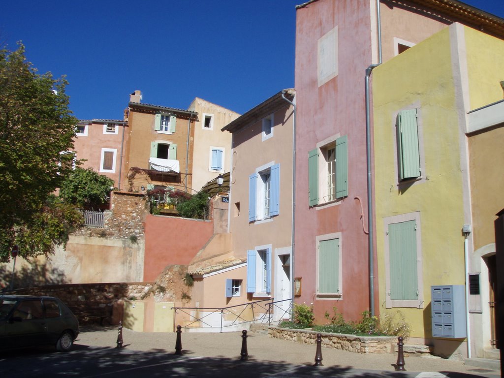 The ocre colors of Rousillon by 2wav