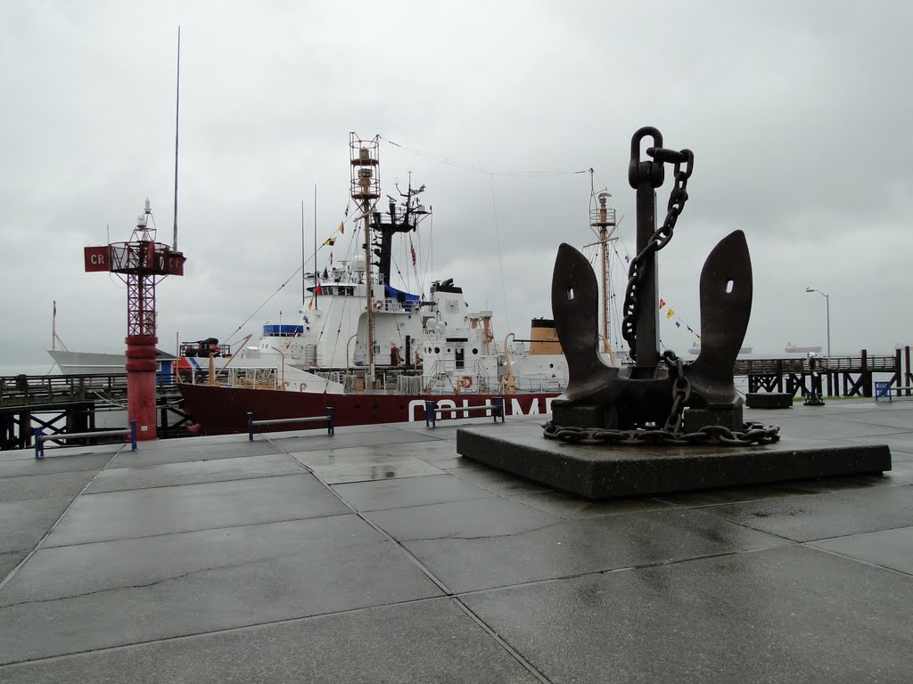 Maritime Museum in Astoria, OR by Gino Vivi