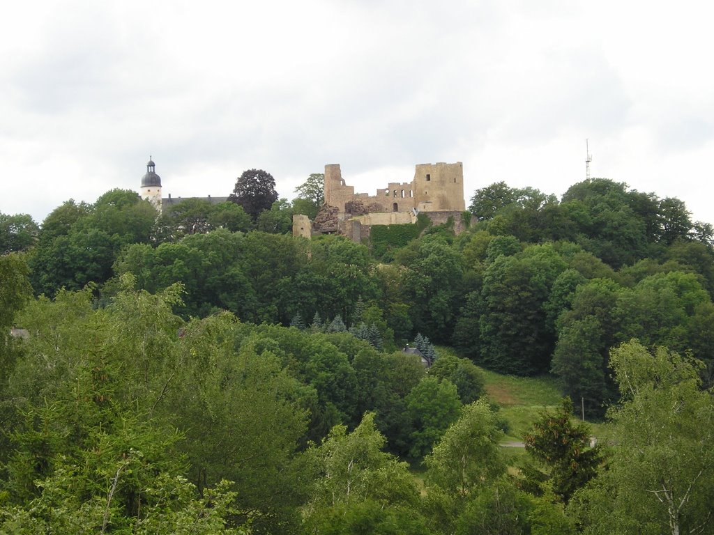 Burgruine Frauenstein (3) by Joerg Wenzel