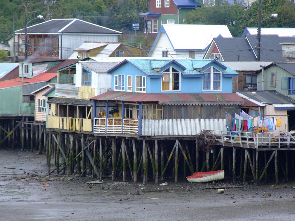 Palafitas em Castro, Ilha de Chiloé by Guilherme A. Pinto