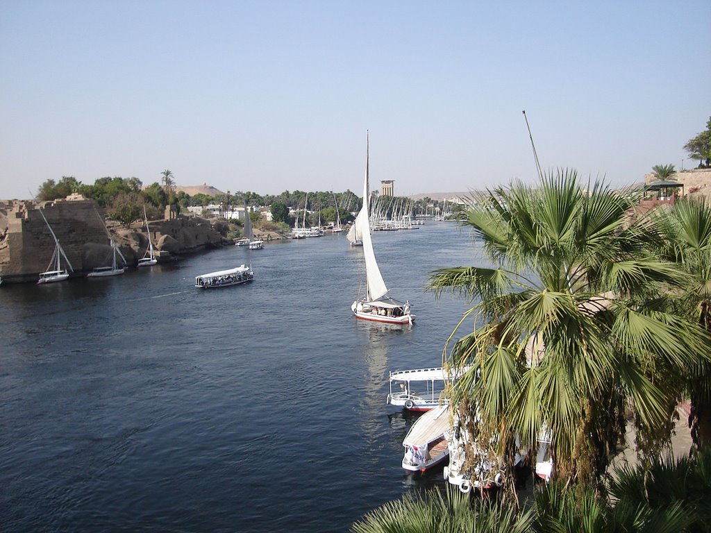 River Nile Aswan by Ahmedvip10