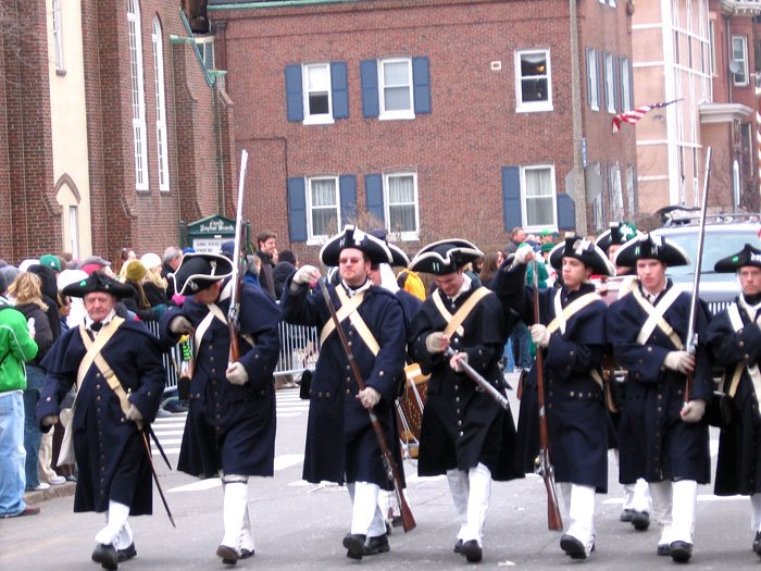 Marchers St. Patty's Day Parade by Craig Garcia