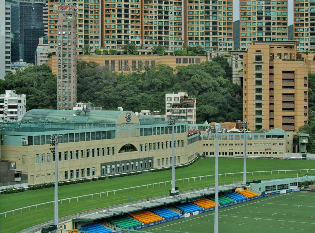 跑馬地馬場 Happy Valley Racecourse by Peter Mok