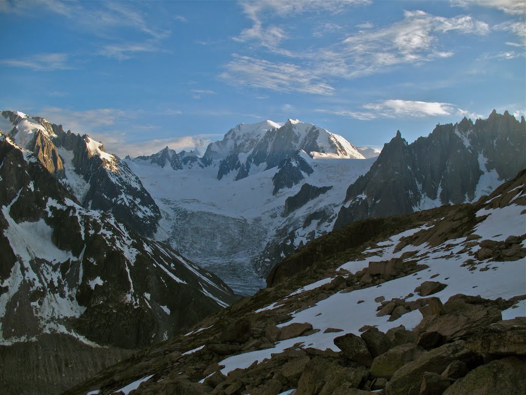 Mt-Blanc au coucher by Ferrom