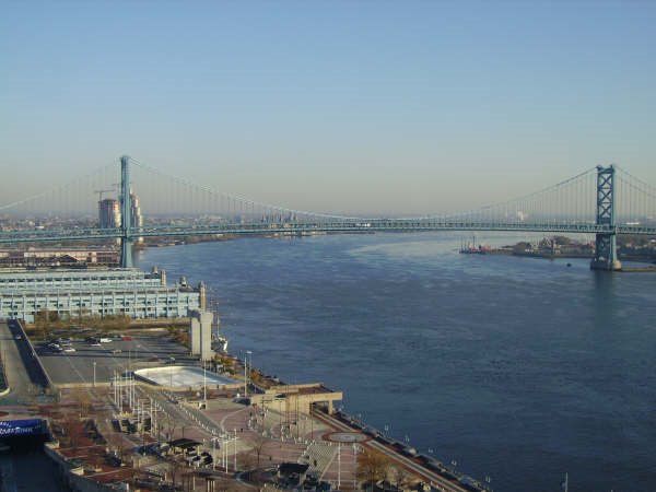 Benjamin Franklin Bridge by Andrew Graham