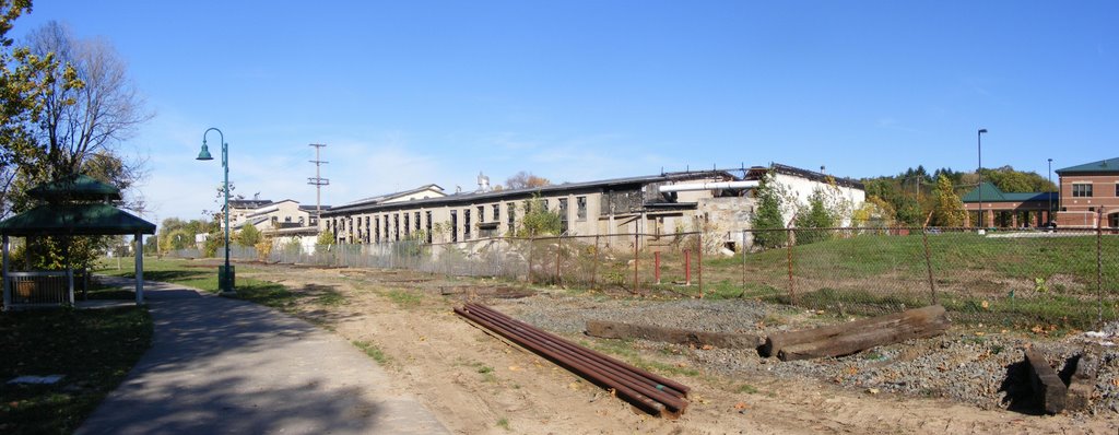 Former CK&S ROW / KVP Mill 1 looking Northeast, Parchment, MI by pianoman4Jesus