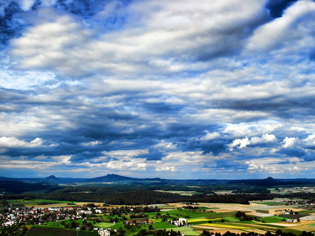 Hegau Panorama by Andreas Weygandt