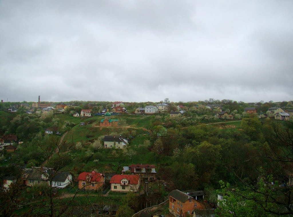 Вид на захід Теребовлі, view on west of Terebovlya by hranom